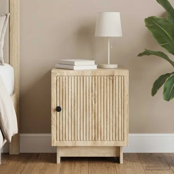 Cabinet de chevet Chêne Sonoma 43 x 34,5 x 50 cm