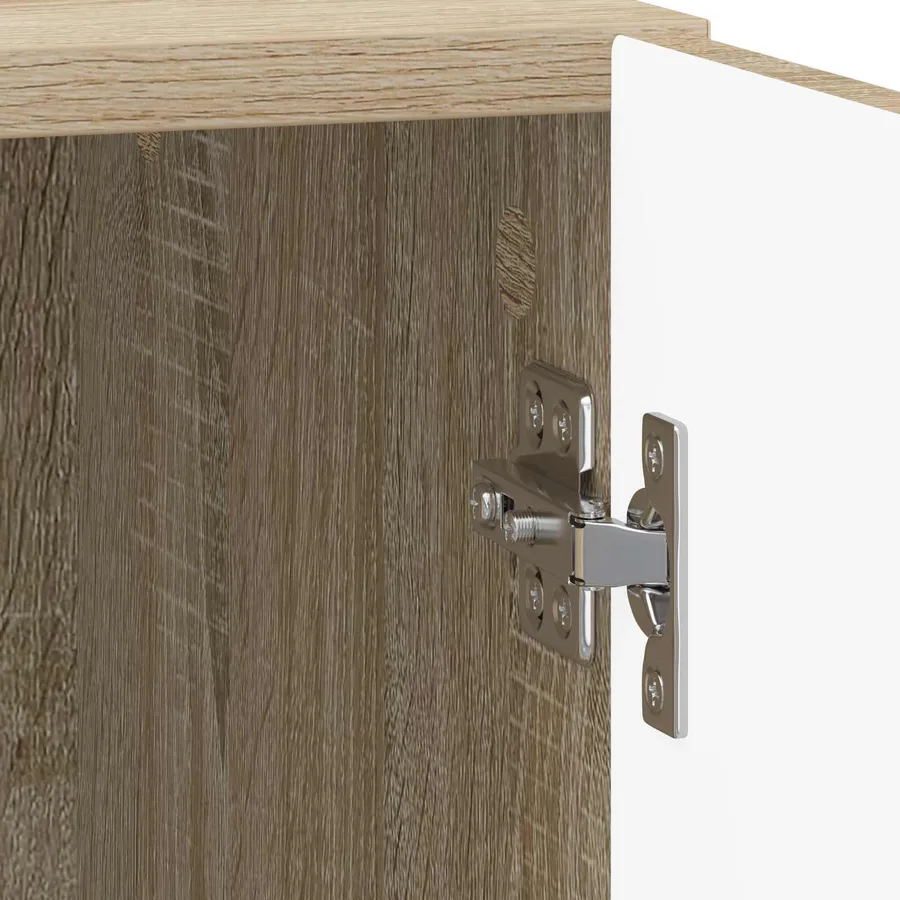 Cabinet de chevet Chêne Sonoma 43 x 34,5 x 50 cm - 9
