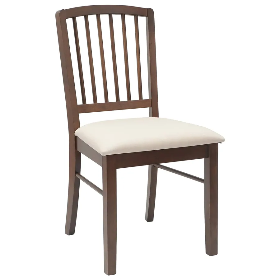 Chaises de salle à manger 2 pcs Marron Clair 50 x 52,5 x 91 cm - 4