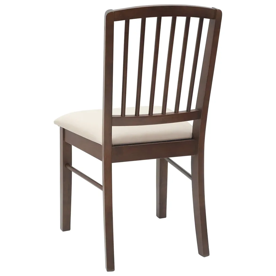 Chaises de salle à manger 2 pcs Marron Clair 50 x 52,5 x 91 cm - 7