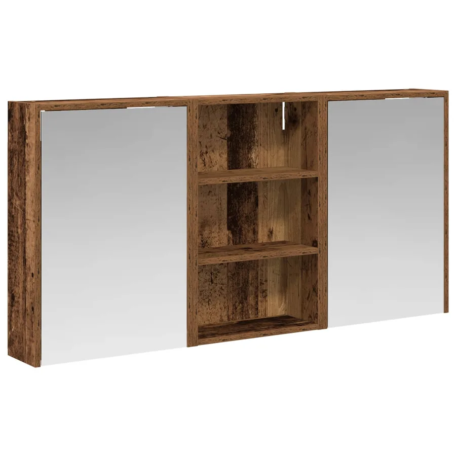Ensemble de Meubles de Salle de Bain 3 pcs 126 x 16 x 62.5 cm - 2