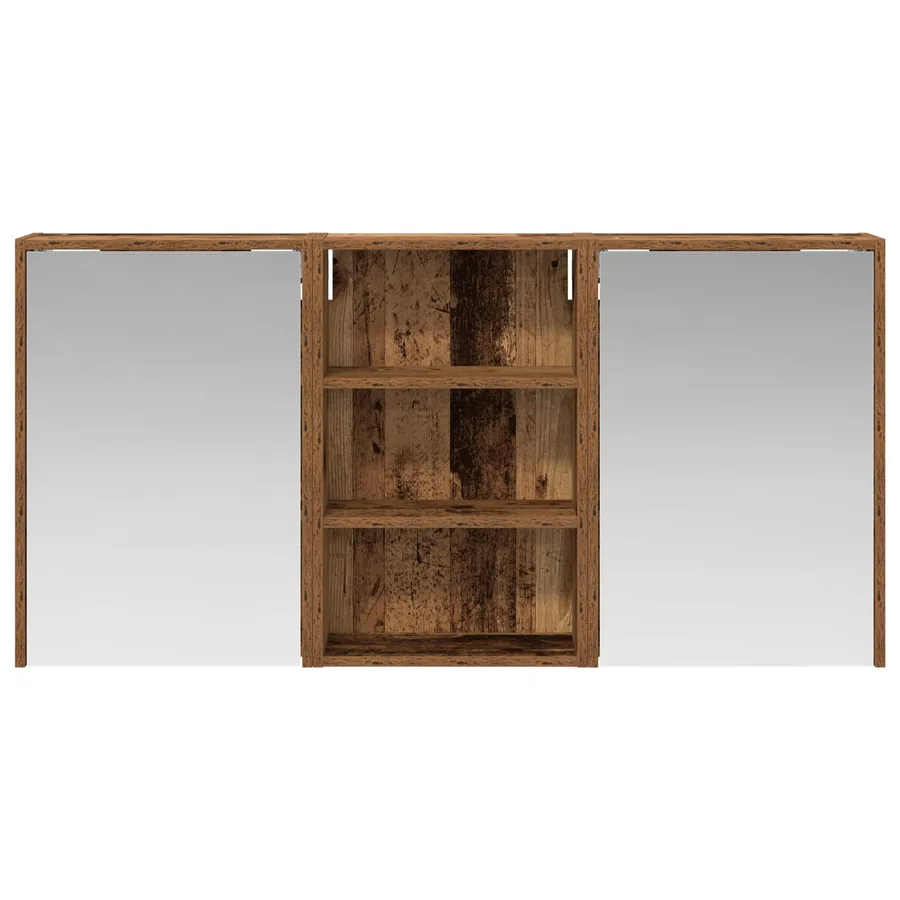 Ensemble de Meubles de Salle de Bain 3 pcs 126 x 16 x 62.5 cm - 6
