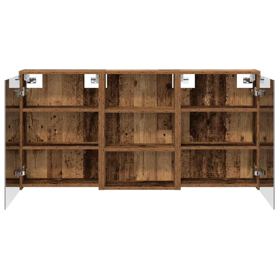 Ensemble de Meubles de Salle de Bain 3 pcs 126 x 16 x 62.5 cm - 7