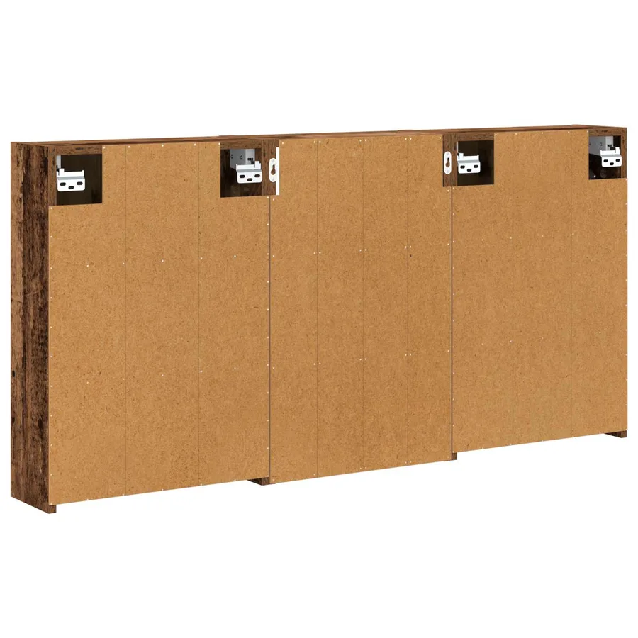 Ensemble de Meubles de Salle de Bain 3 pcs 126 x 16 x 62.5 cm - 9