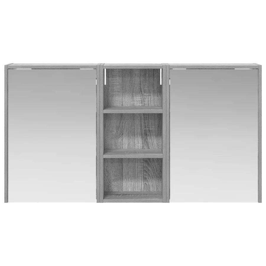 Ensemble de Meubles de Salle de Bain 3 pcs 116 x 16 x 62,5 cm - 6