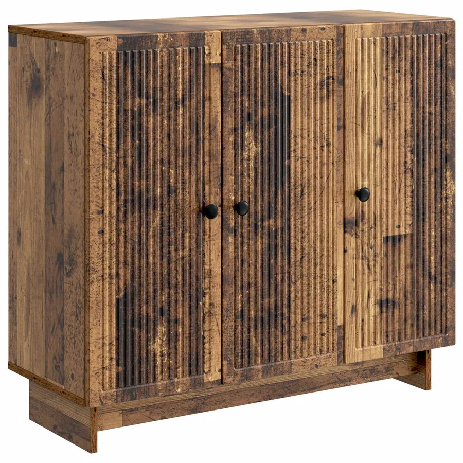 Buffet Bois ancien 89 x 34,5 x 80 cm Bois d'ingénierie - 2