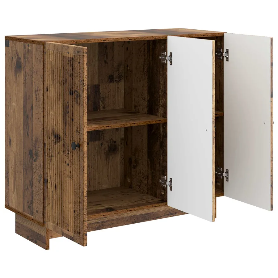 Buffet Bois ancien 89 x 34,5 x 80 cm Bois d'ingénierie - 5