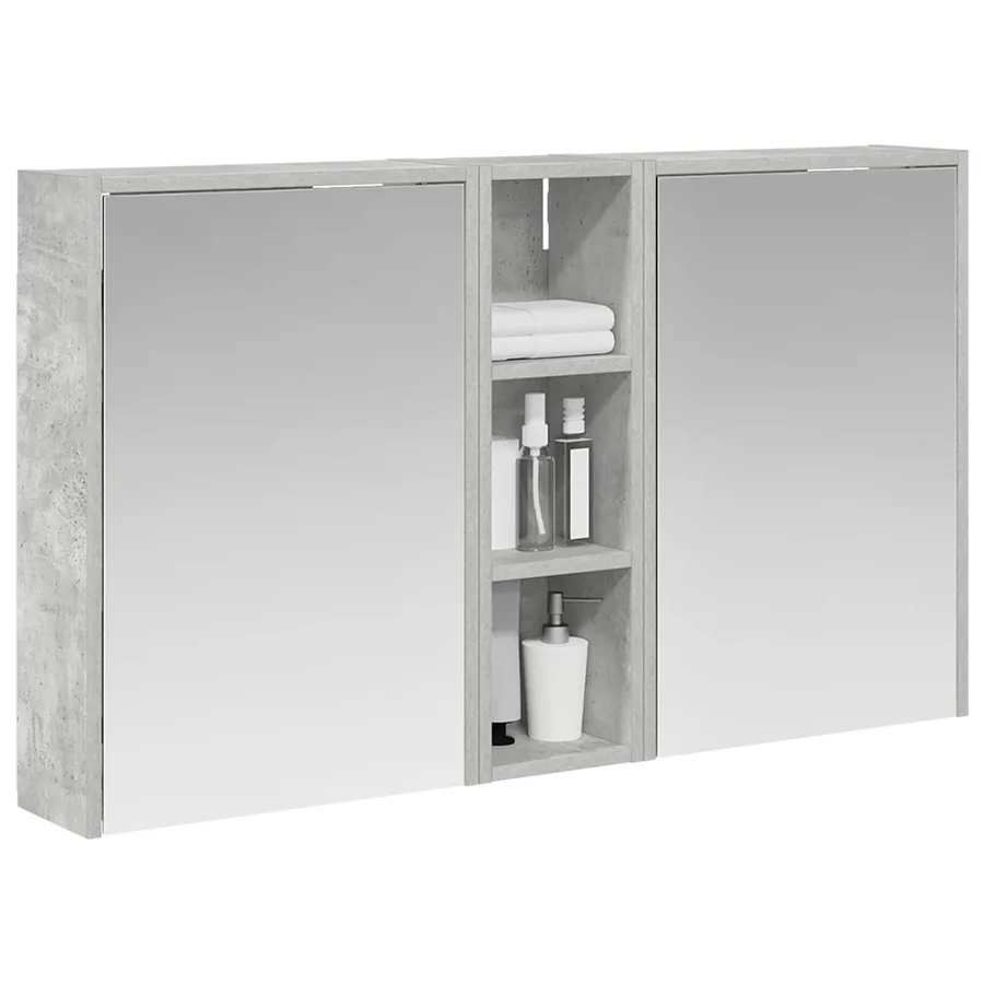 Ensemble de Meubles de Salle de Bain 3 pcs 106 x 16 x 62,5 cm - 3