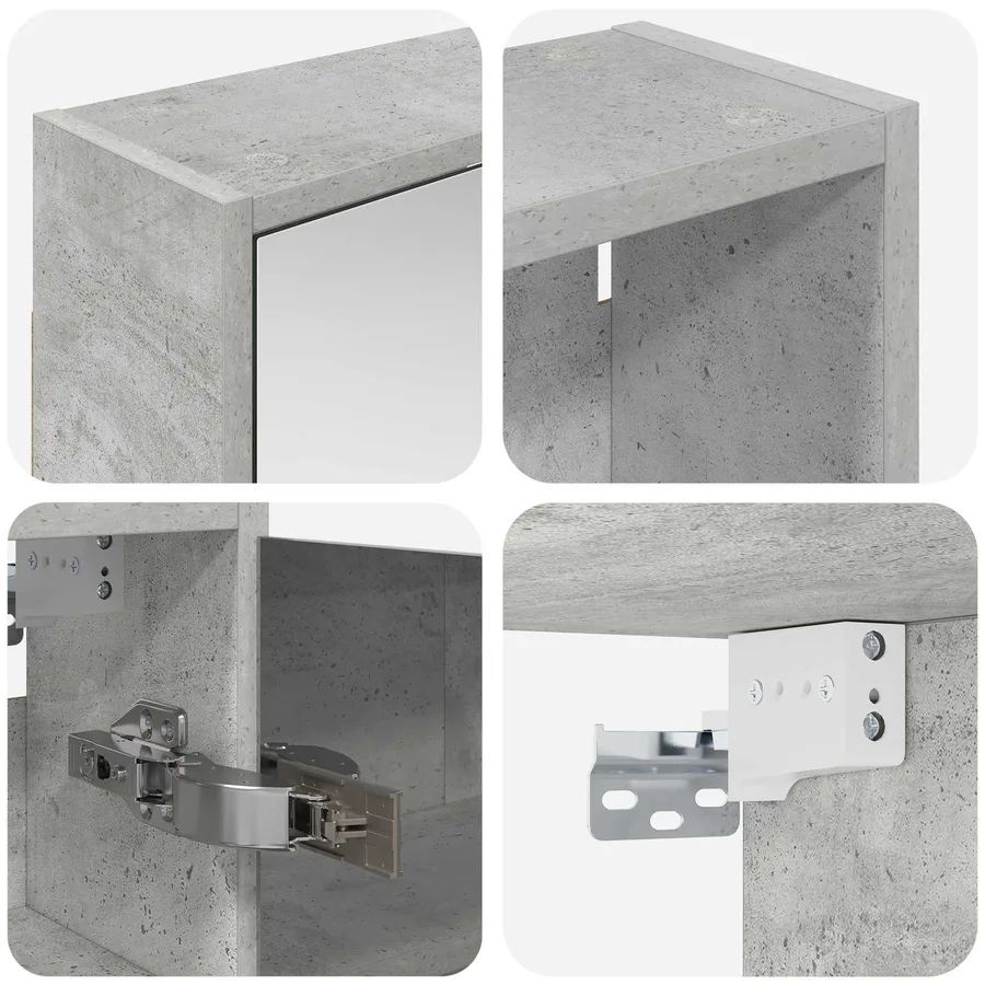 Ensemble de Meubles de Salle de Bain 3 pcs 106 x 16 x 62,5 cm - 8