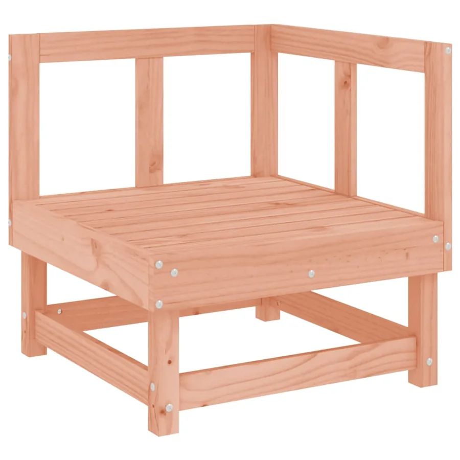 Canapé d'angle de jardin bois massif douglas - 2