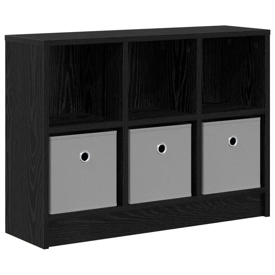 Buffet avec tiroir Chêne noir 73,5 x 22,5 x 53,5 cm - 2