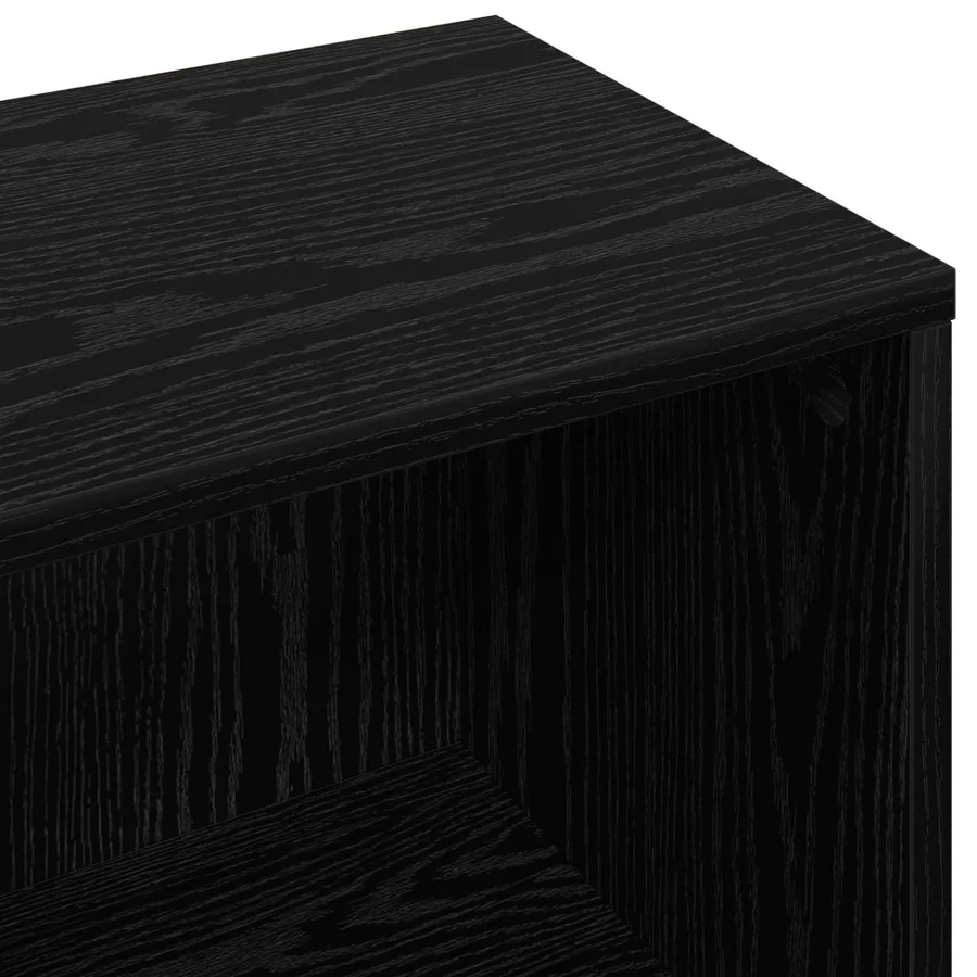 Buffet avec tiroir Chêne noir 73,5 x 22,5 x 53,5 cm - 9