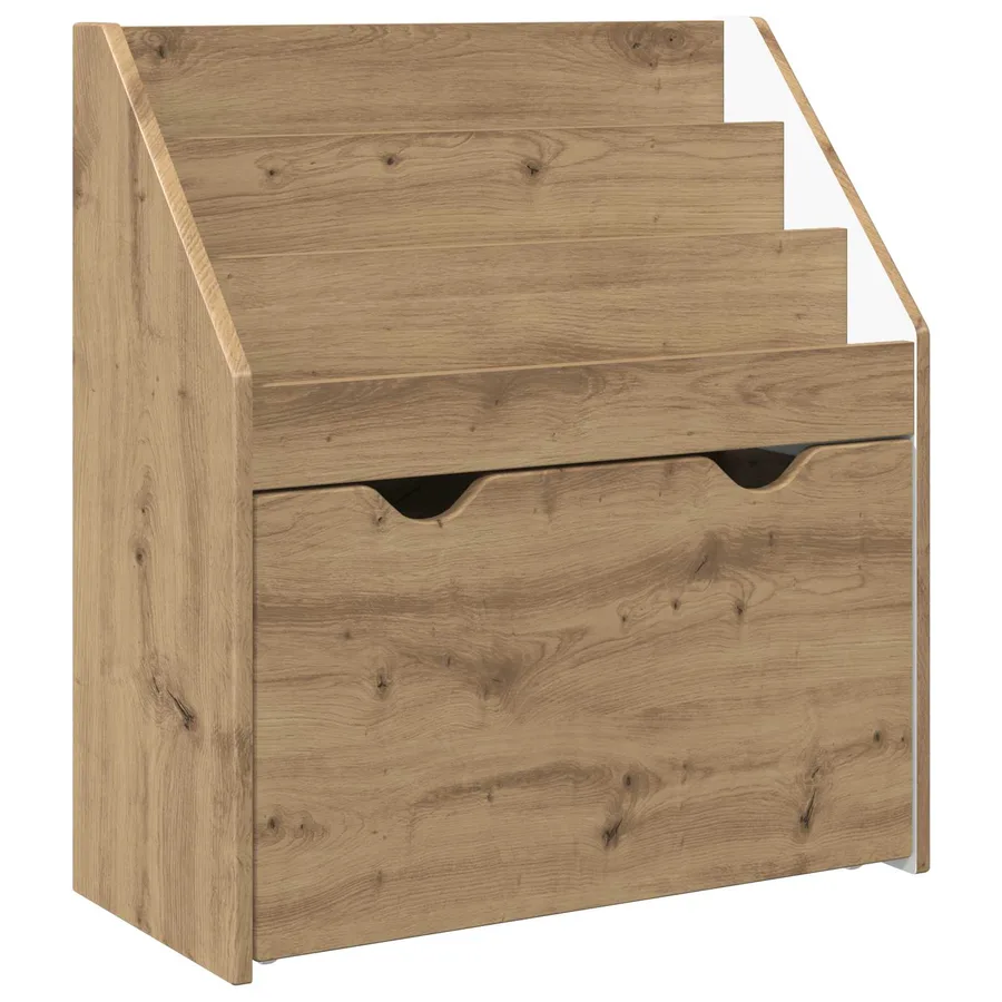 Bibliothèque pour enfants Chêne artisanal 60 x 29,5 x 69 cm - 2