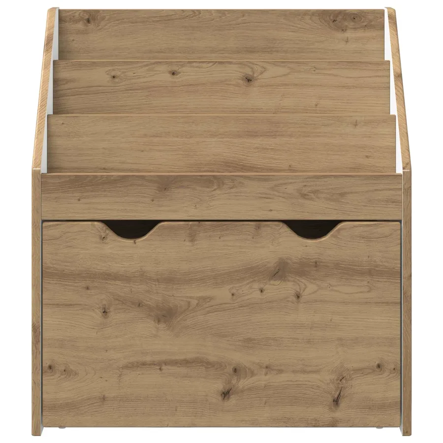 Bibliothèque pour enfants Chêne artisanal 60 x 29,5 x 69 cm - 7