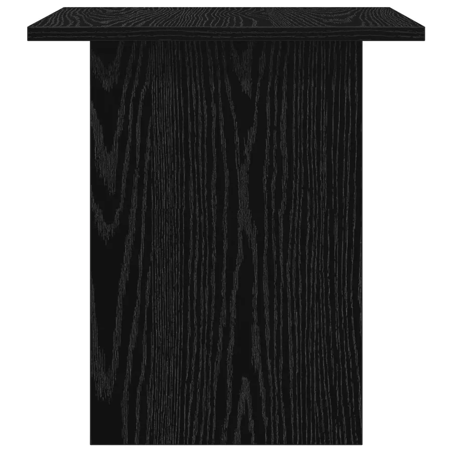 Table de chevet Chêne noir 41 x 40 x 45 cm Bois d'ingénierie - 7