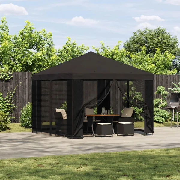 Abri de jardin avec parois 3 x 3 m Anthracite