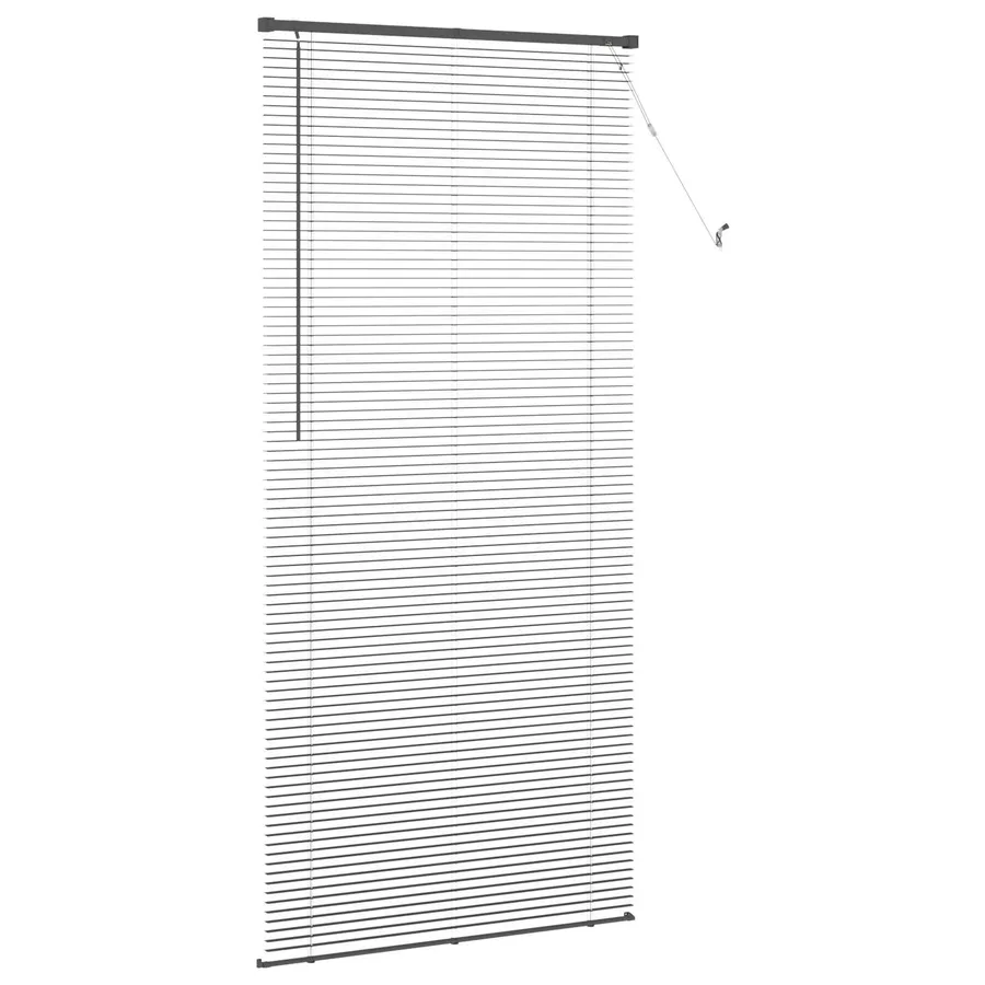 Store Vénitien Gris Argenté 213 x 90 cm 25 mm PVC - 5