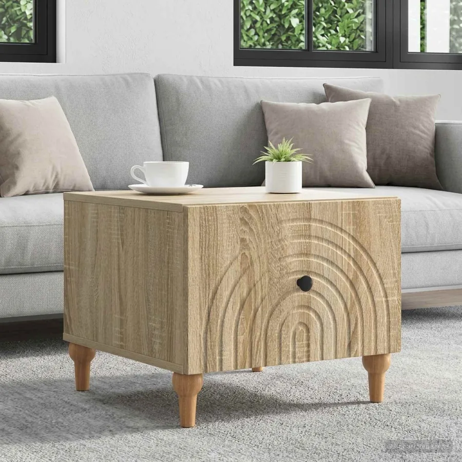 Table basse Chêne Sonoma 49 x 50 x 40 cm Bois d'ingénierie