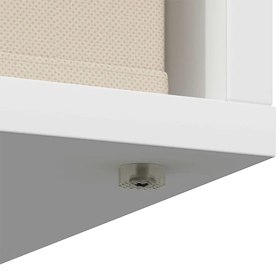 Buffet avec tiroir Blanc 25,5 x 22 x 69,5 cm - 9