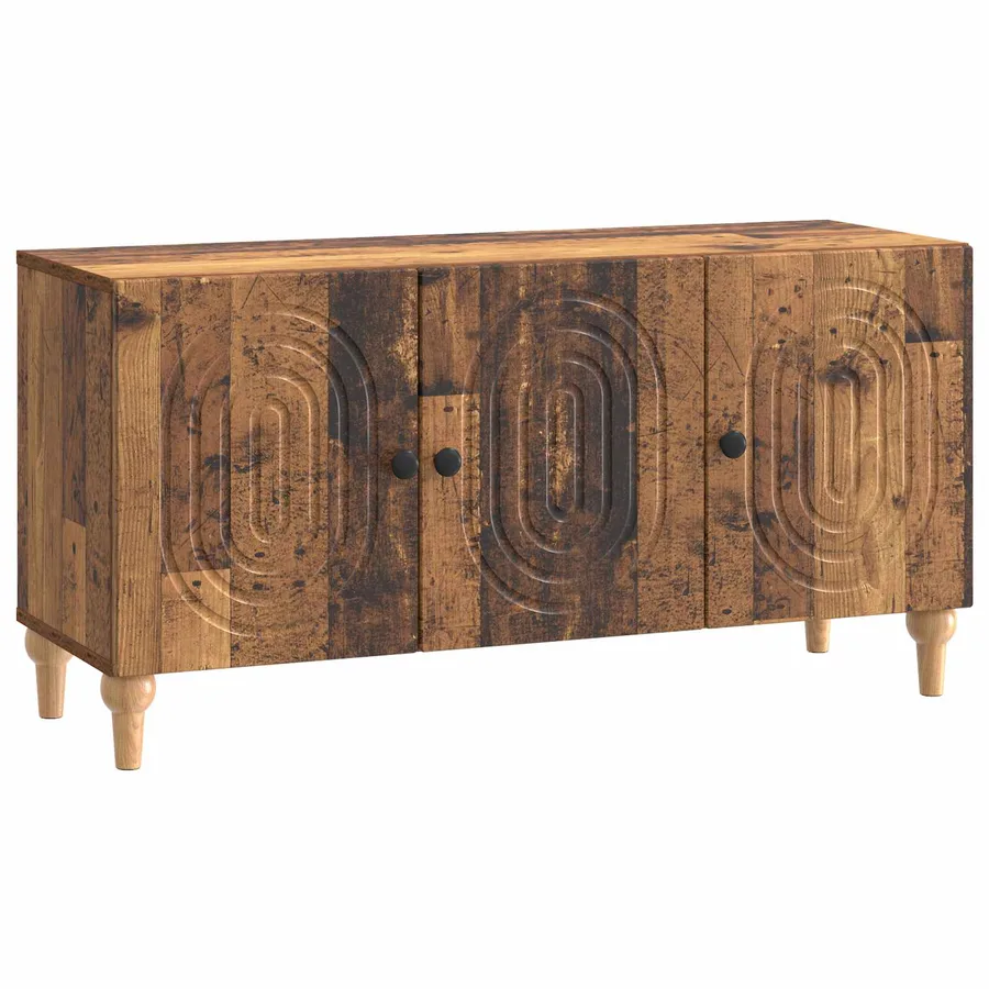 Meuble TV Bois ancien 99 x 34,5 x 50 cm Bois d'ingénierie - 2