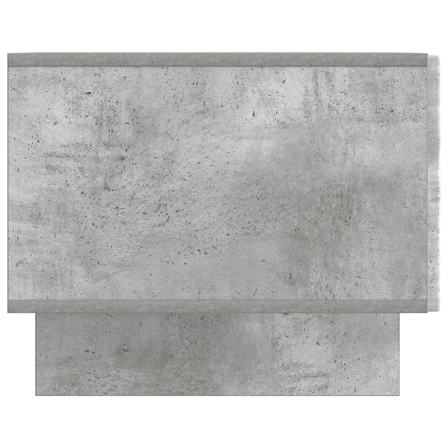 Table basse Gris béton 49 x 50 x 40 cm Bois d'ingénierie - 6