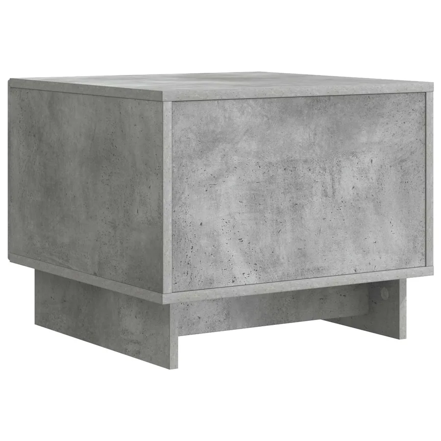 Table basse Gris béton 49 x 50 x 40 cm Bois d'ingénierie - 7