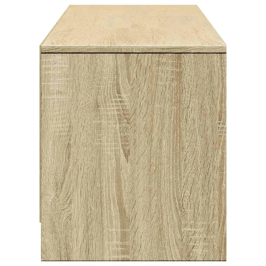 Meuble TV avec LED Sonoma 165 x 34 x 40 cm Bois d'ingénierie - 6