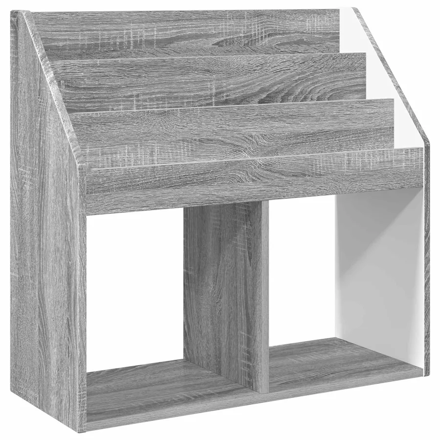 Bibliothèque pour enfants Gris Sonoma 72,5 x 29,5 x 69 cm - 2