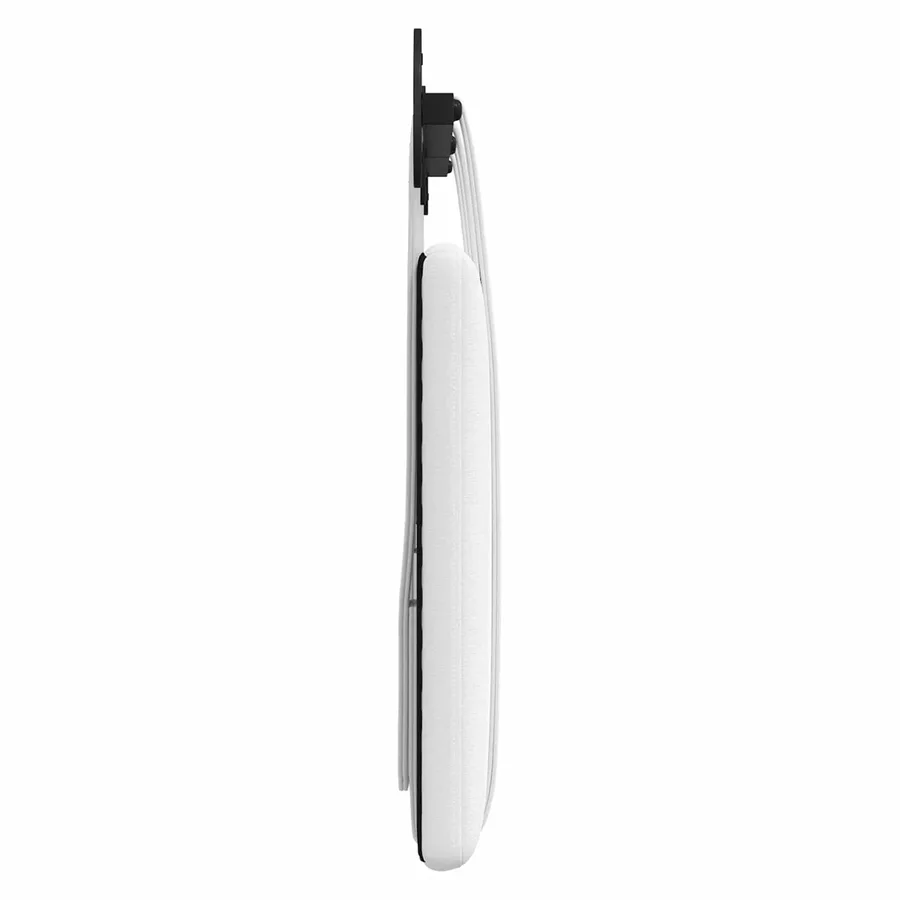 Tête de lit suspendue Blanc Tissu - 6