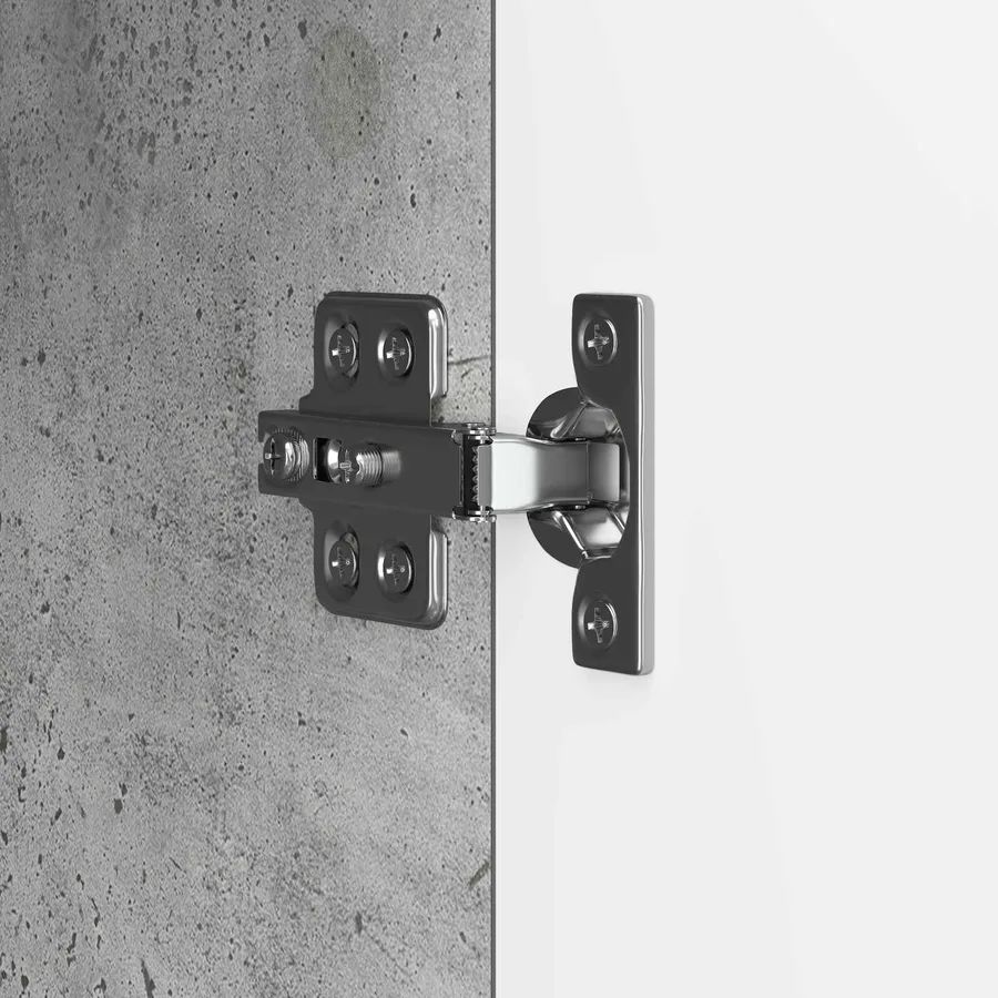 Meuble TV Gris béton 99 x 34,5 x 52 cm Bois d'ingénierie - 9