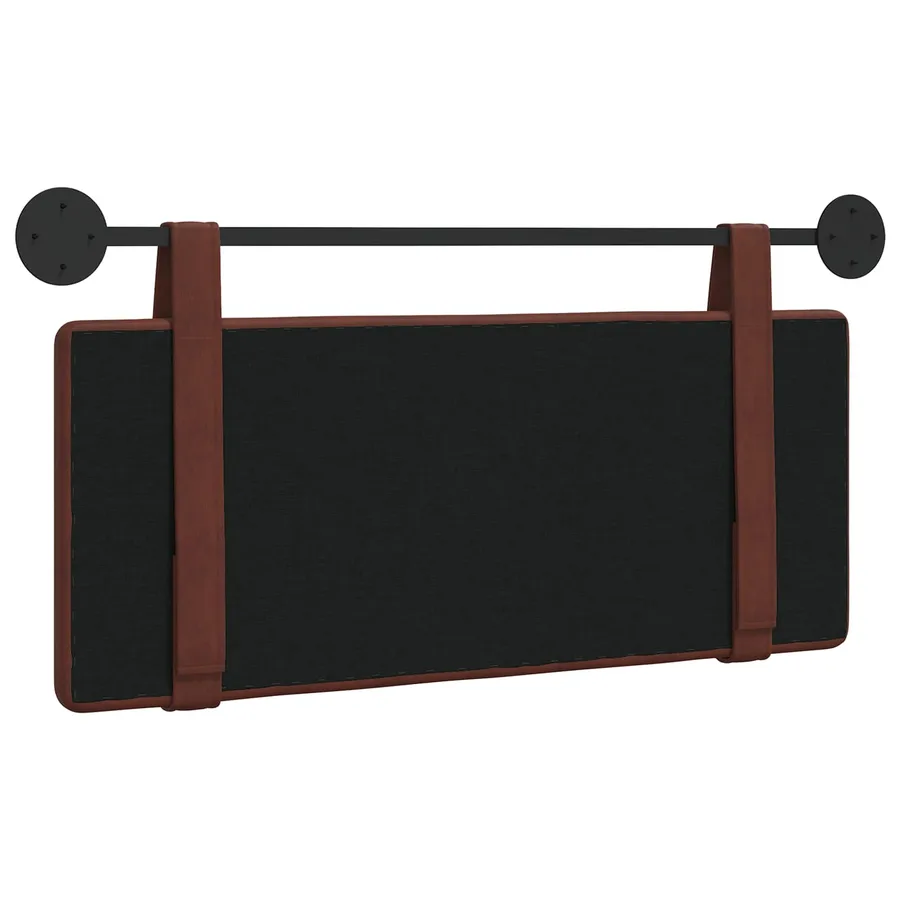 Tête de lit suspendue Brun Brillant PU antique - 7
