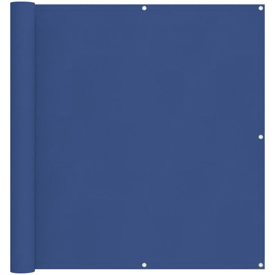 Écran de balcon Bleu 110 x 500 cm Tissu Oxford - 2