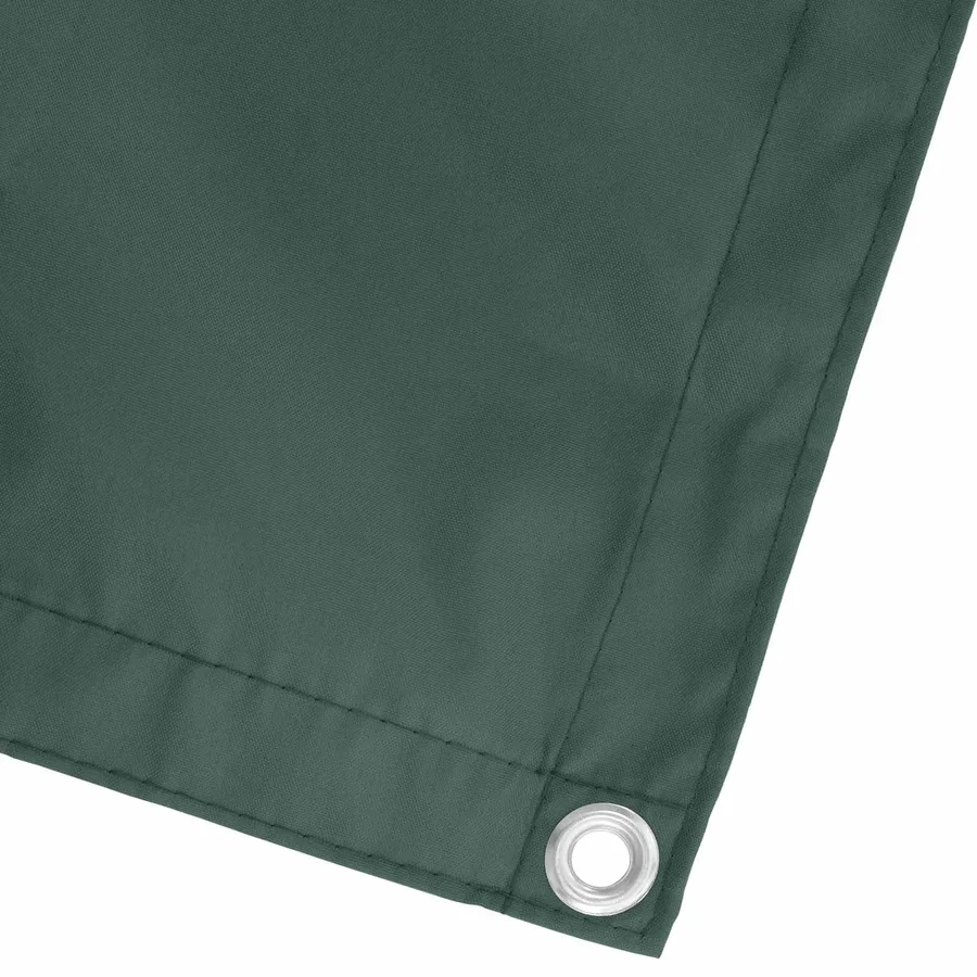 Écran de balcon Vert foncé 100 x 1000 cm Tissu Oxford - 3