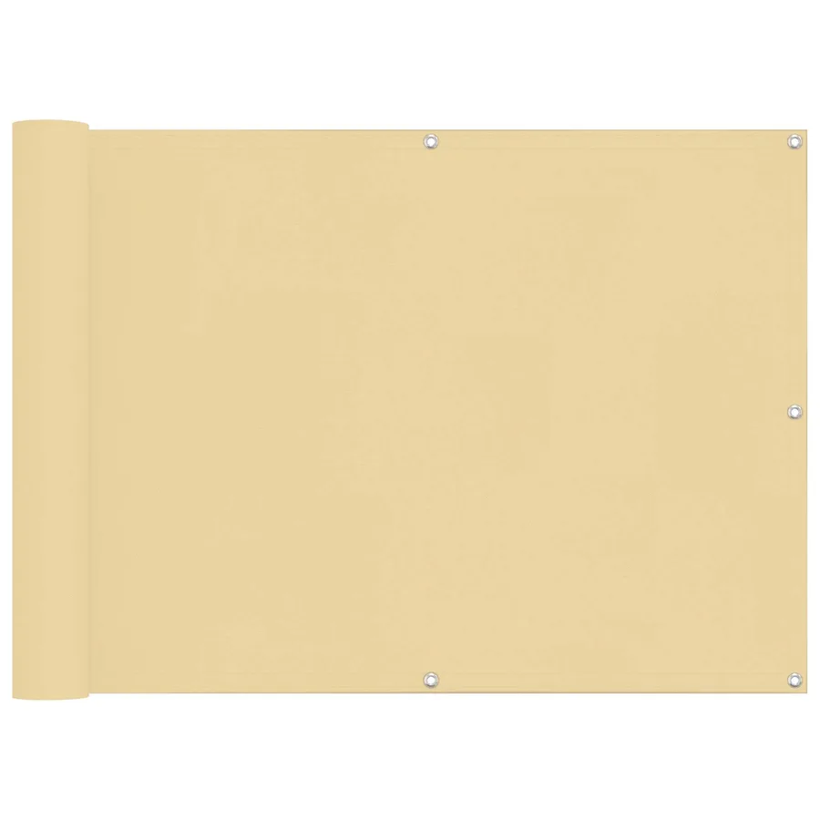 Écran de balcon 75 x 200 cm Oxford alu enduit de PU - 2