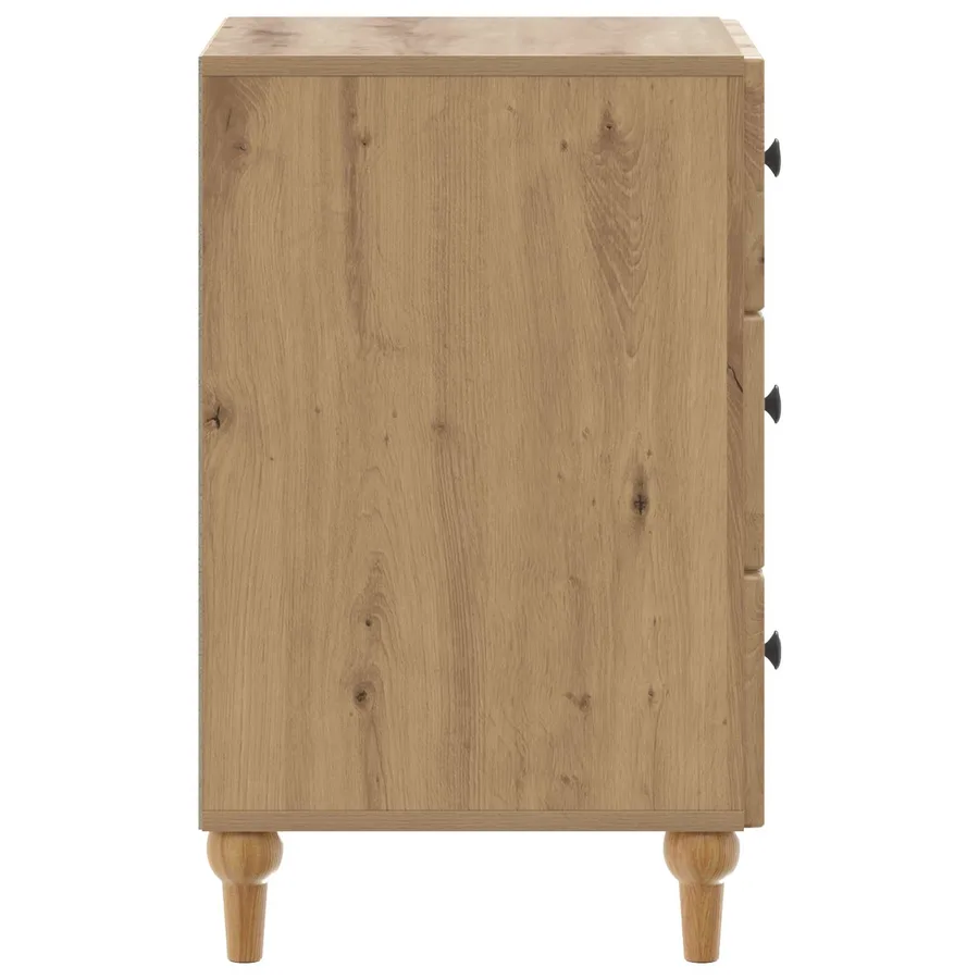 Cabinet de chevet Chêne artisanal 43 x 41 x 66,5 cm - 6