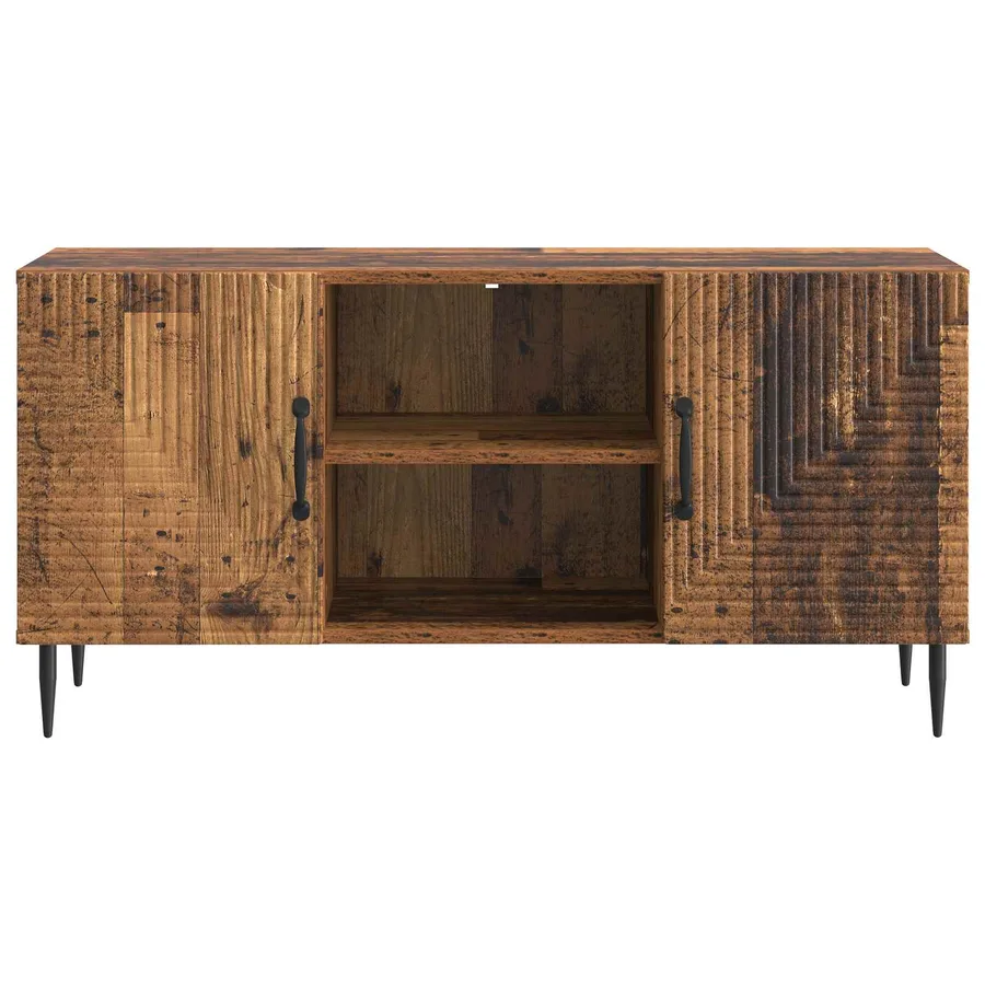 Meuble TV Bois ancien 102 x 34,5 x 50 cm Bois d'ingénierie - 6