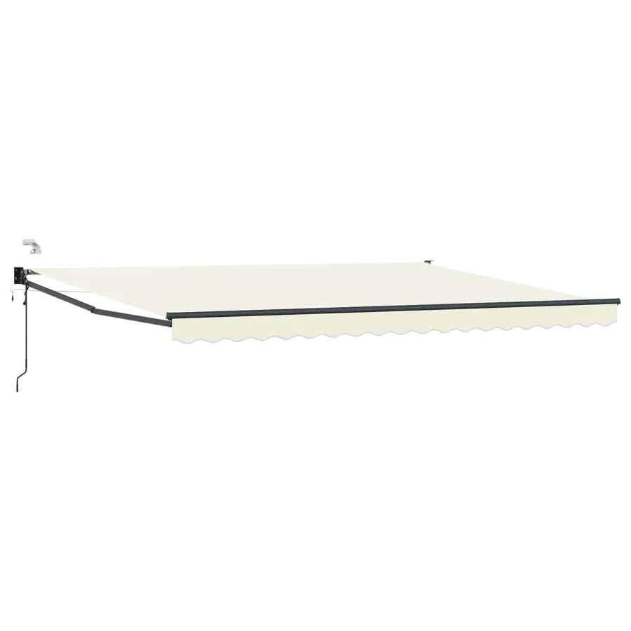 Auvent rétractable électrique Crème 4 x 2 m - 2