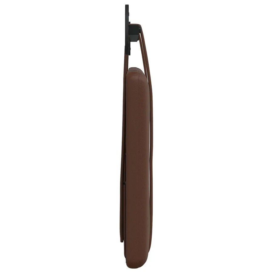 Tête de lit suspendue Marron Simili cuir - 6