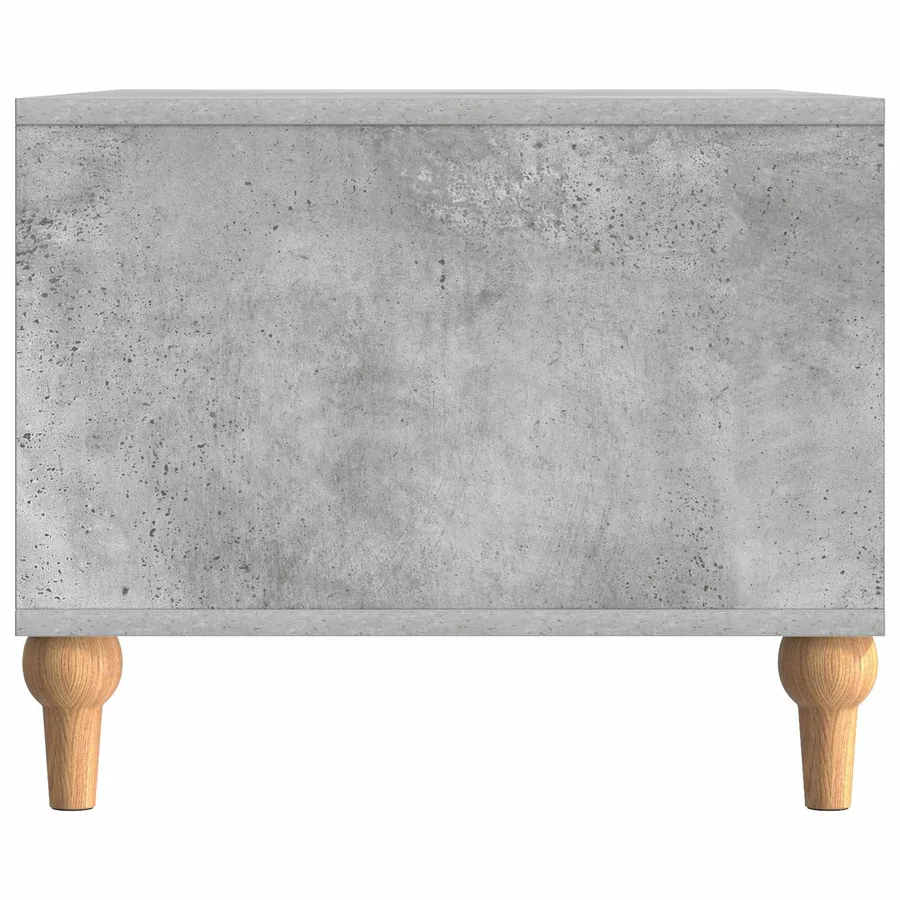Table basse Gris béton 90 x 50 x 40 cm Bois d'ingénierie - 6