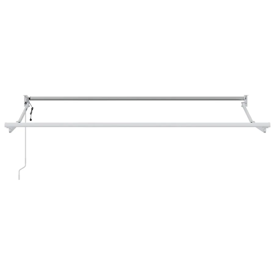 Cadre de store rétractable électrique Blanc 2,5 x 2 m Aluminium - 3