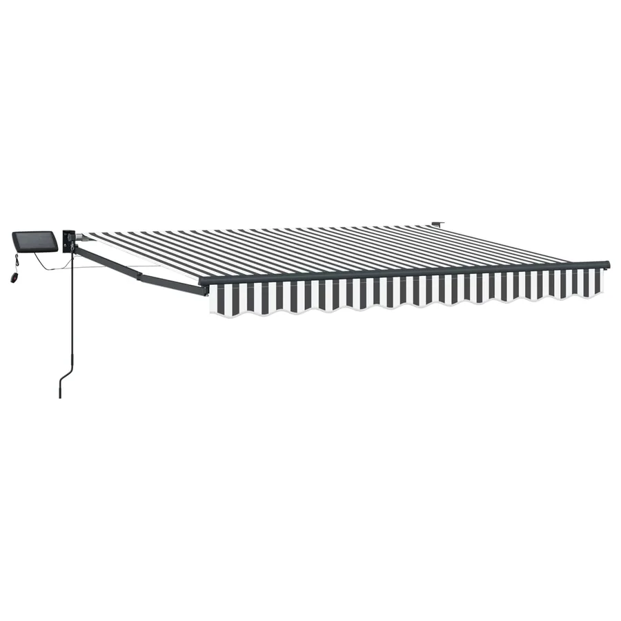 Store rétractable manuel avec LEDs 3 x 2,5 m - 2