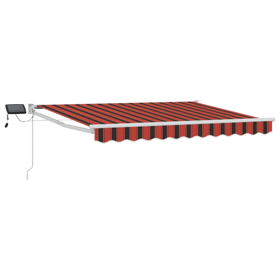 Store rétractable manuel avec LEDs 3 x 2,5 m - 2