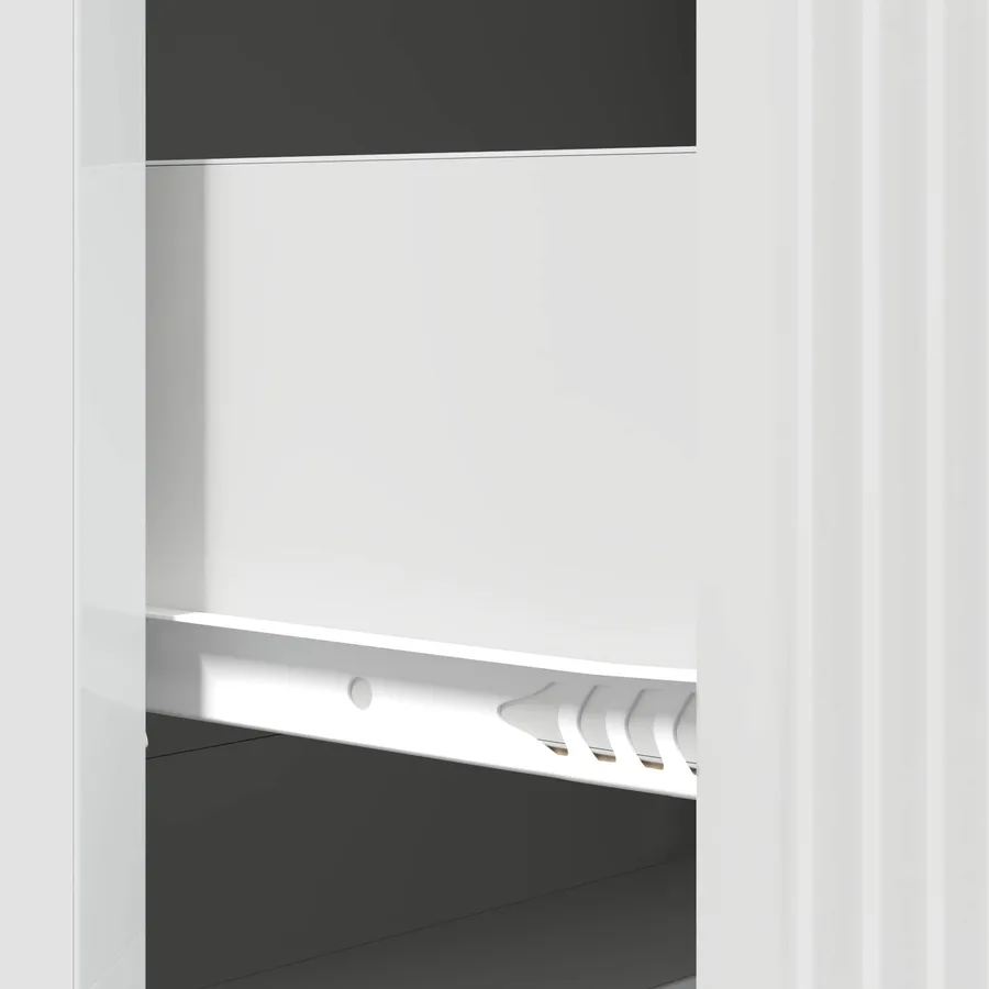 Armoire à tiroirs Blanc brillant 66 x 34,5 x 90 cm - 8