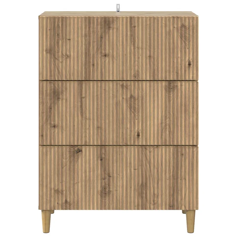 Armoire à tiroirs 66 x 34,5 x 90 cm Bois d'ingénierie - 6