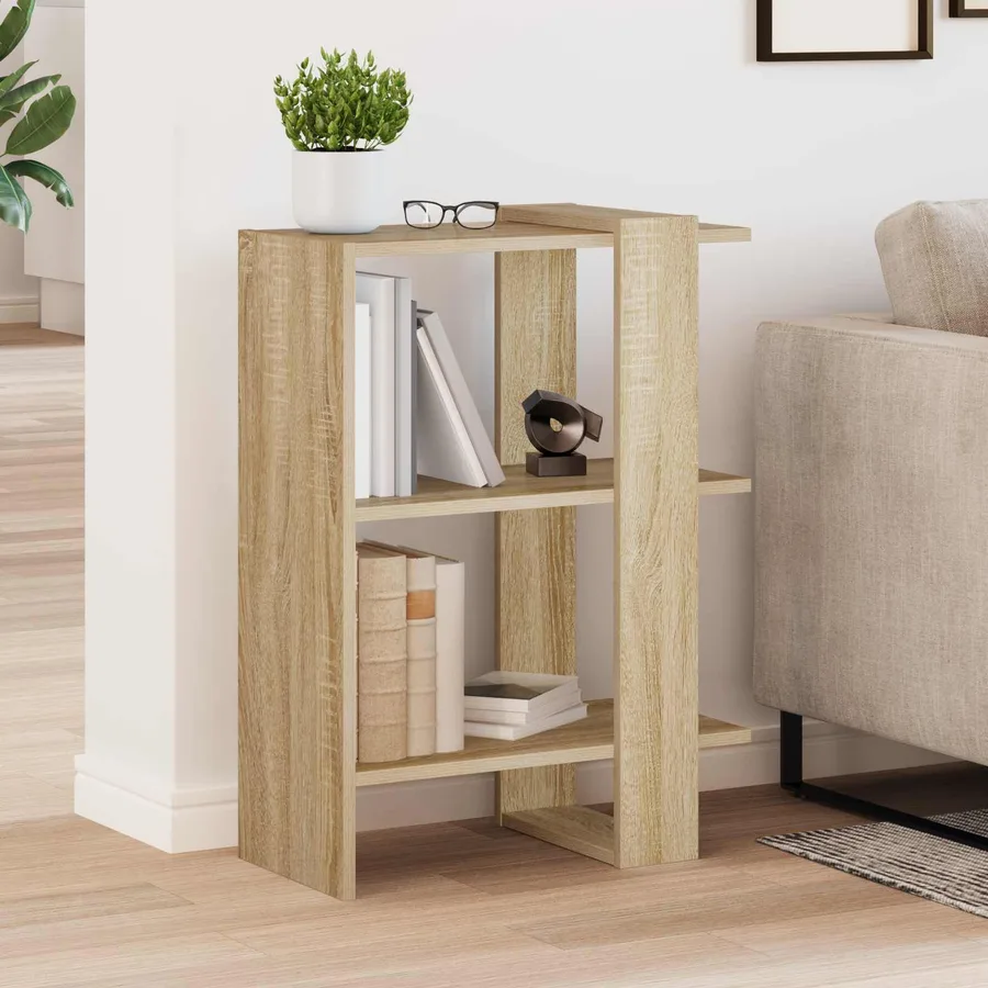 Étagère Chêne Sonoma 52 x 25 x 71,5 cm Bois d'ingénierie - 4