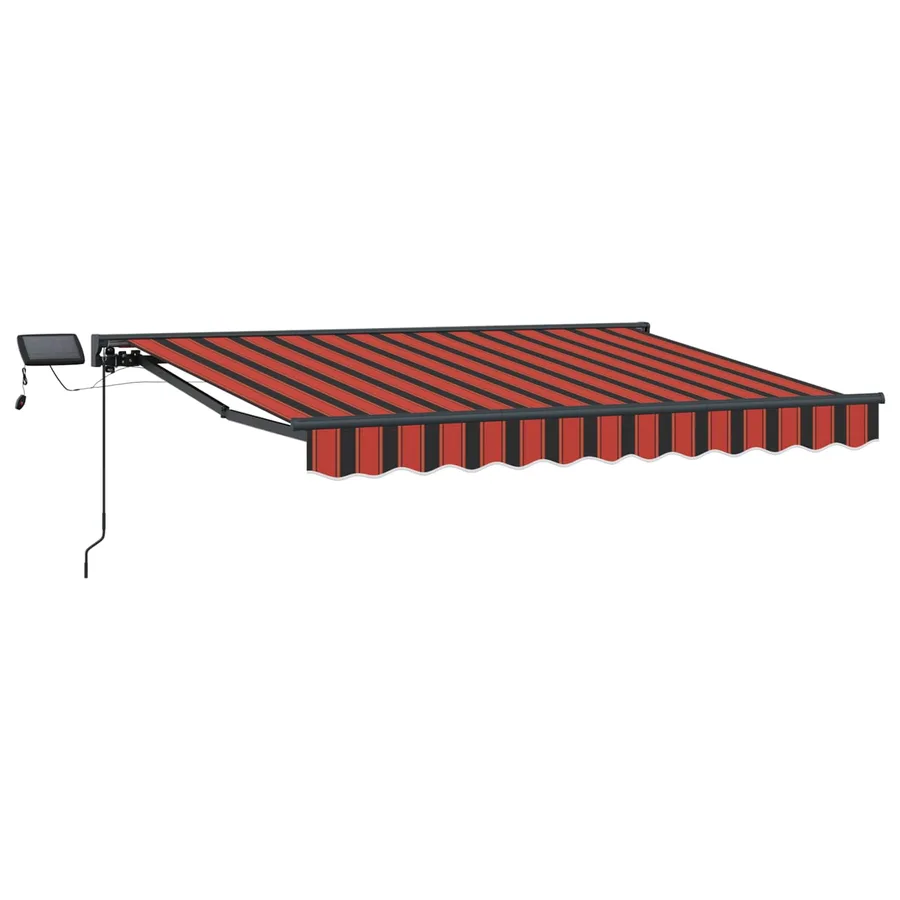 Cadre de store manuel avec LEDs 3 x 2,5 m - 2