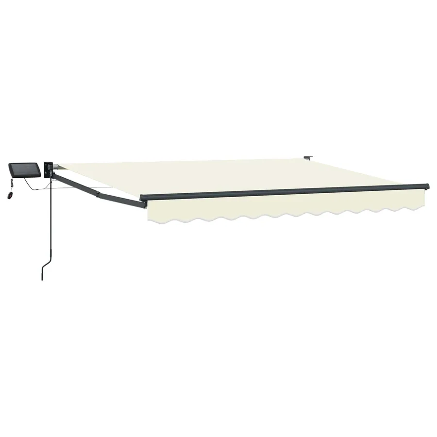 Store rétractable manuel avec LEDs 3 x 2,5 m - 2