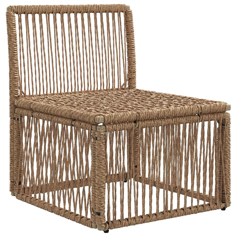 Unité Canapé sans accoudoir Beige polyrotin - 3