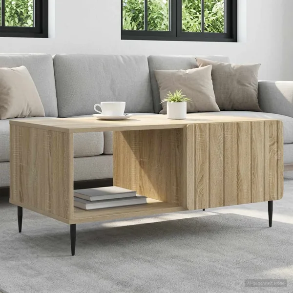Table basse Chêne Sonoma 90 x 50 x 40 cm Bois d'ingénierie
