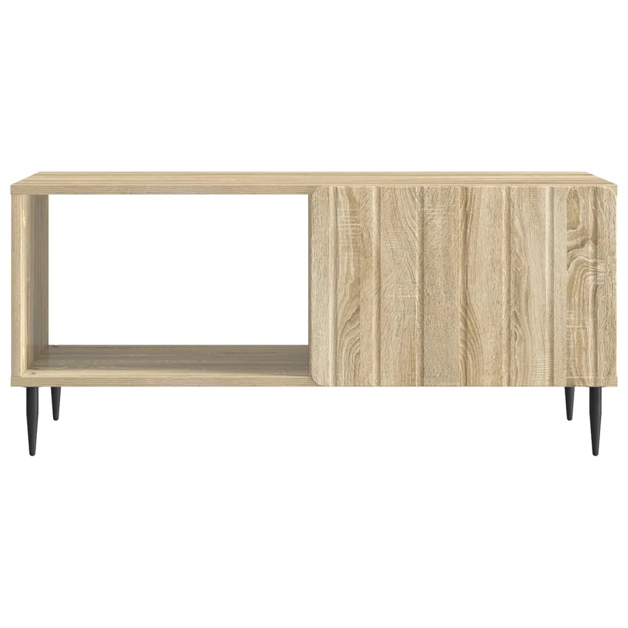 Table basse Chêne Sonoma 90 x 50 x 40 cm Bois d'ingénierie - 5
